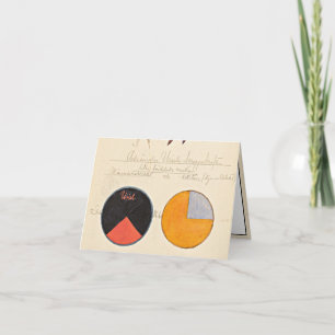 Cartão Oats, 1920, por Hilma af Klint