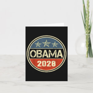 Cartão Obama 2028 Michelle Obama Para A Eleição Do Presid
