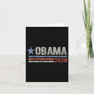 Cartão Obama Para Presidente 2028 Obama 2028 _9