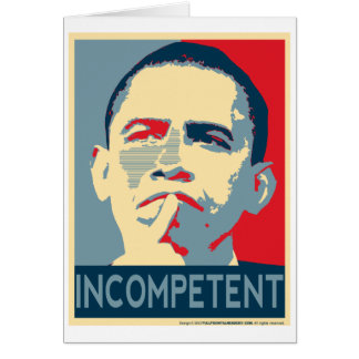 Cartão Obama - se início em você não suceda…