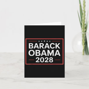 Cartão Obama Vintage Presidente 2028 Obama _19