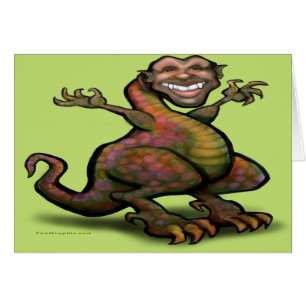 Cartão Obamasaurus Rex