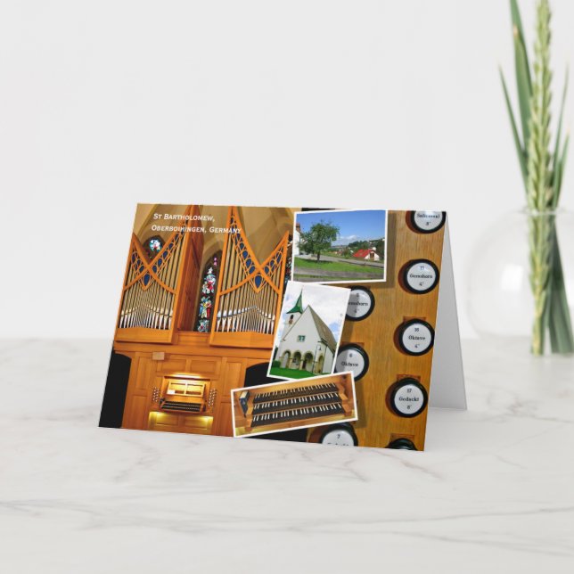 Cartão Oberboihingen, Alemanha (Frente)