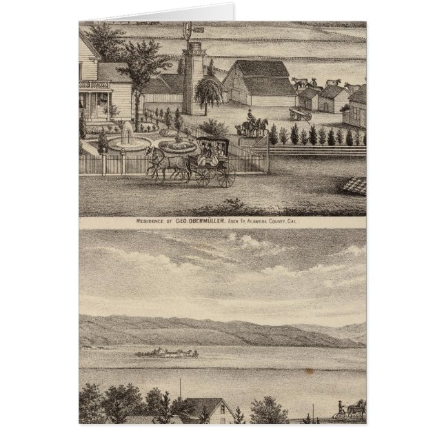 Cartão Obermuller, Residências Wille (Frente)