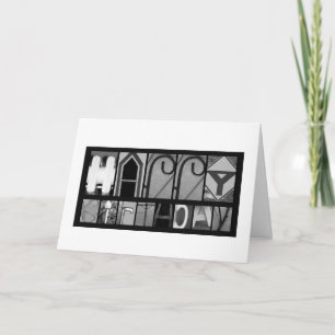 Cartão Object Letters Birthday