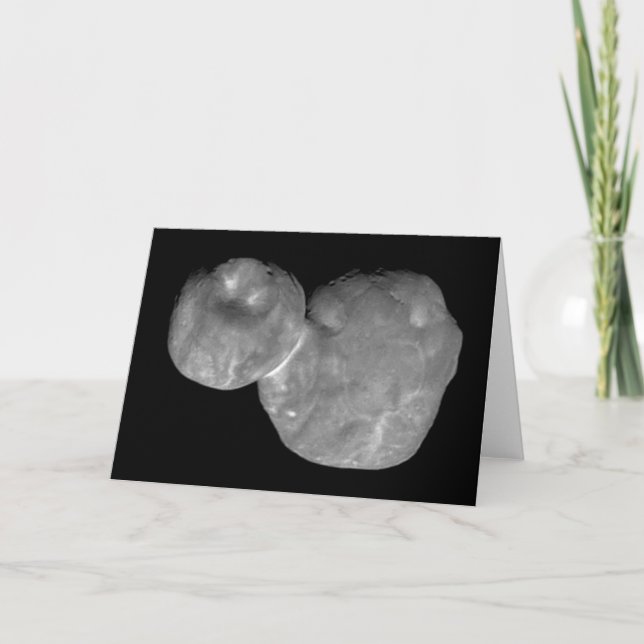 Cartão Objeto Ultima Thule Arrokoth Kuiper Belt (Frente)