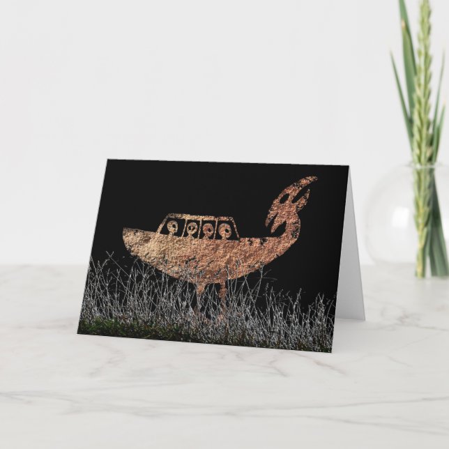 Cartão Objeto Voador Não Identificado (Frente)