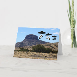 Cartão Objeto Voador Não Identificado