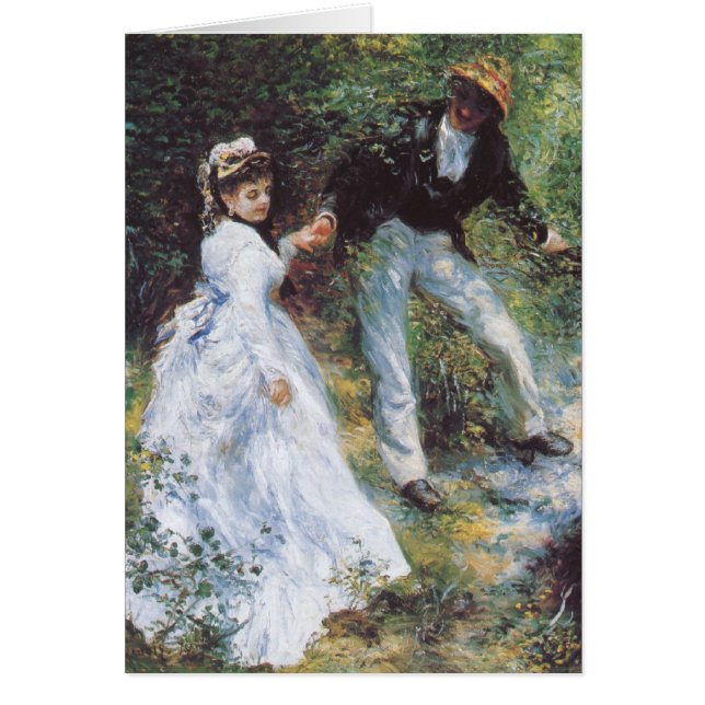 Cartão Obra-prima de Renior (Frente)