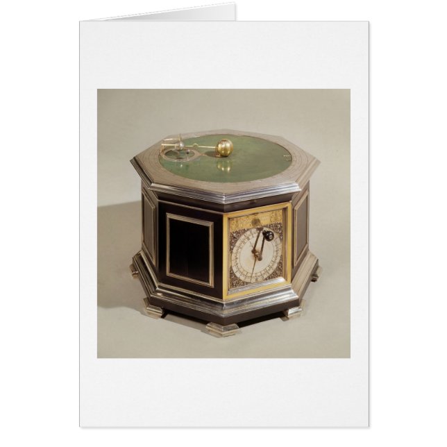 Cartão Obras feitas por Thomas Tompion (1639-1713) e Geor (Frente)