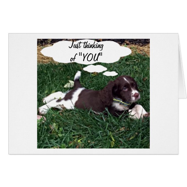 CARTÃO OBRIGADO A PENSAR EM "VOCÊ" (Frente Horizontal)