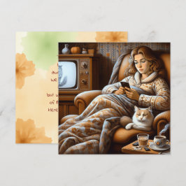 Cartão Obrigado a um amigo online | Cronicamente Ill