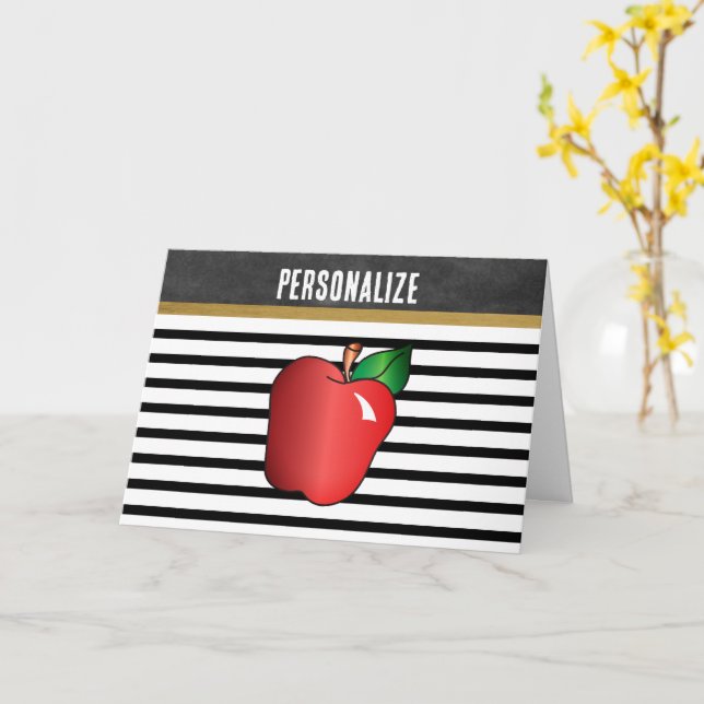 Cartão Obrigado - Melhor Professora (Flor Amarela)