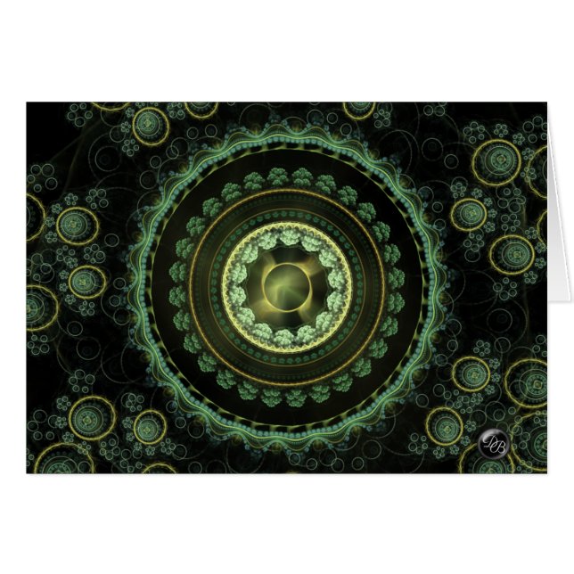 Cartão Obrigado original elegante das belas artes você (Frente Horizontal)