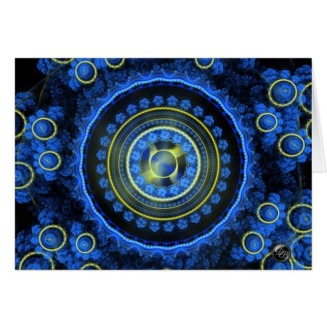 Cartão Obrigado original elegante das belas artes você (Frente horizontal)