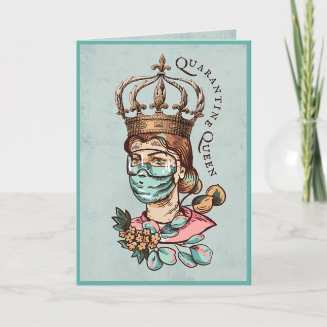 Cartão Obrigado pela ajuda | Covid 19 Vírus Corona (Frente)