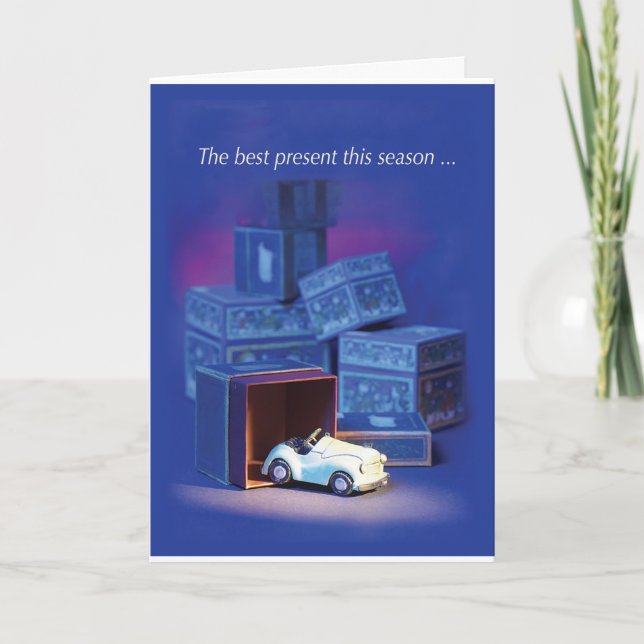 Cartão Obrigado pelo Automotive Business Car em Stack (Frente)