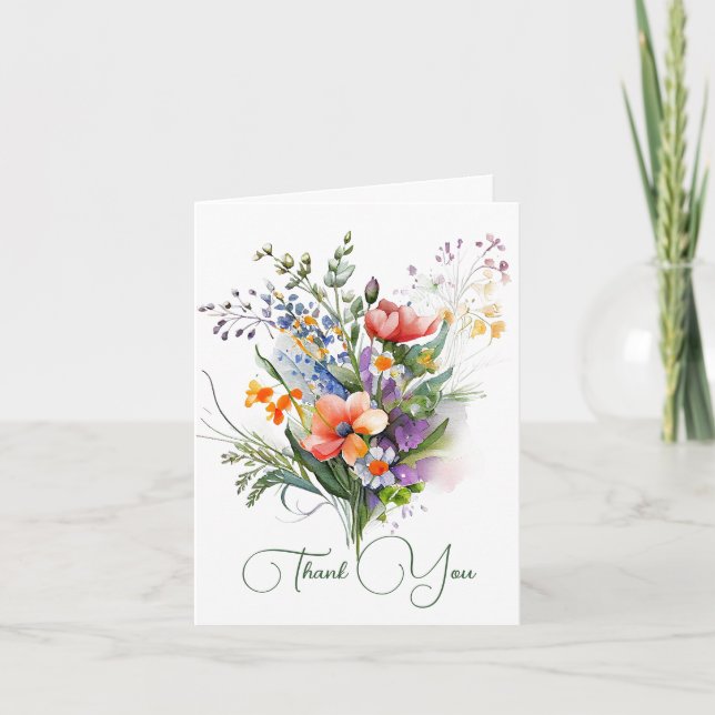 Cartão Obrigado por ser minha Madrinha de casamento (Frente)