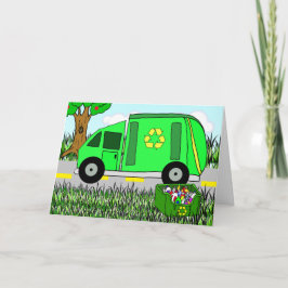 Cartão Obrigado Reciclagem de Trabalhadores Essenciais