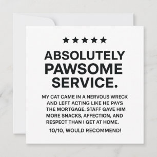 Cartão Obrigado Vet Veterinarian