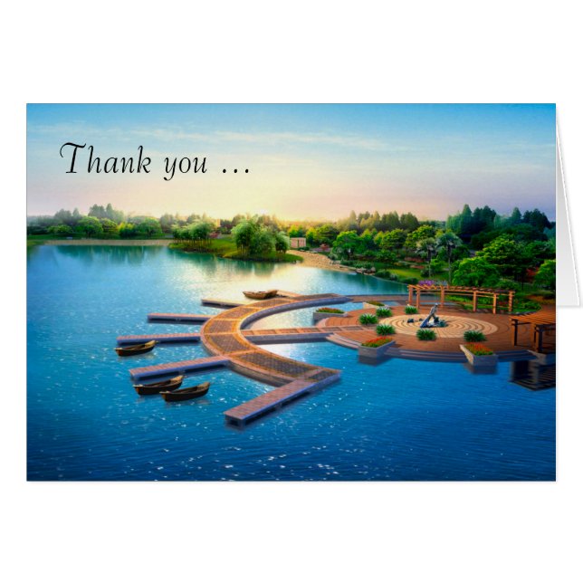 Cartão Obrigados especiais (Frente Horizontal)