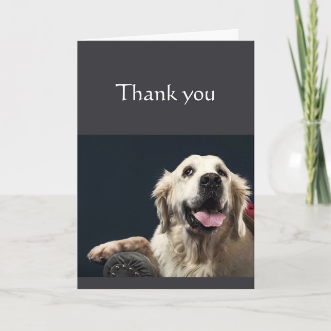 Cartão Obrigados não poderiam ter feito sem você. (Frente)