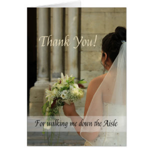 Cartão Obrigados para andar mim abaixo do corredor