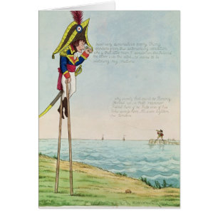 Cartão Observações em cima dos Stilts