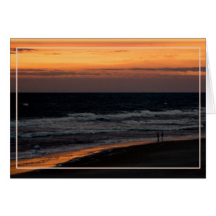 Cartão Observando o sol nascer