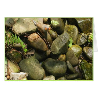 Cartão Obstáculos, cartão, texto para dentro