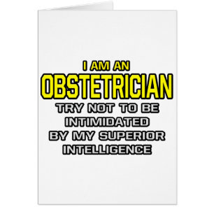 Cartão Obstetra... inteligência superior