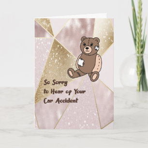 Cartão Obtenha bons resultados com o acidente de carro co