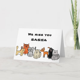 Cartão Obter Bem Em Breve do Dentro do Vazio do Grupo de