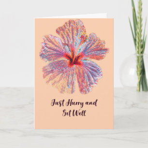 Cartão Obter Bem Pessoa De Escritório De Braços Quebrados