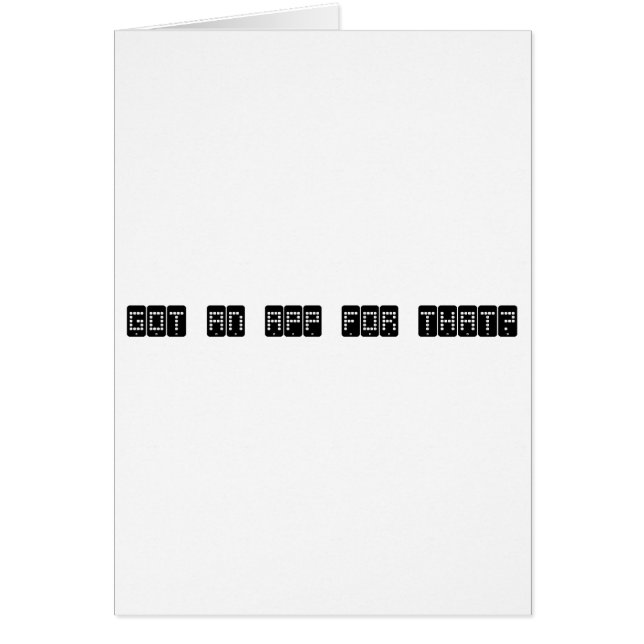 Cartão obteve um app para isso? (Frente)