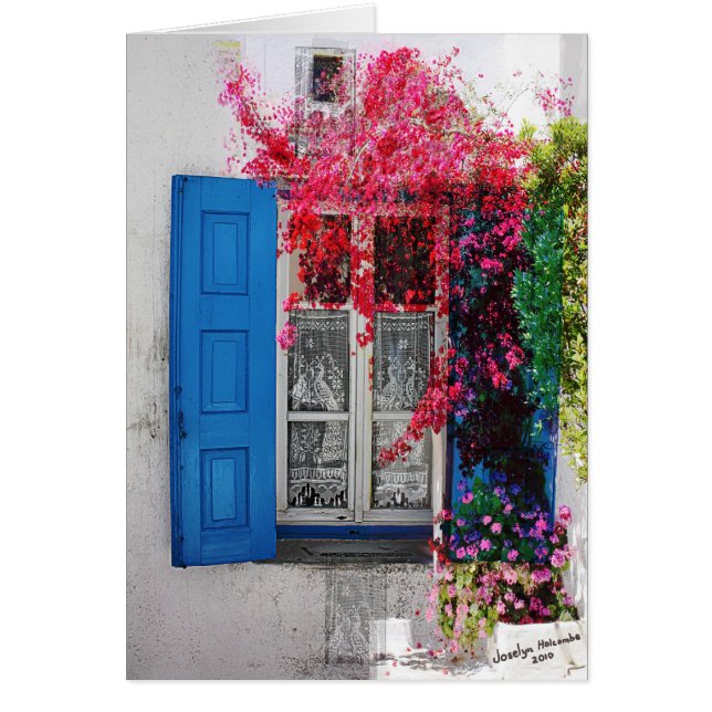 Cartão Obturadores azuis (Frente)