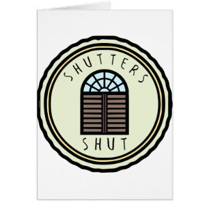 Cartão Obturadores fechados!