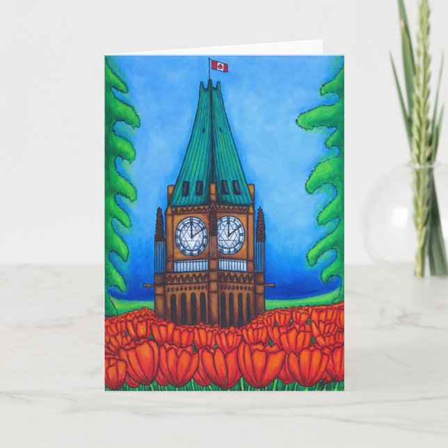 Cartão O'Canada Greeting Card (Frente)