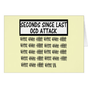 Cartão OCD engraçado