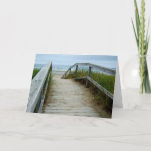 Cartão Ocean Beach Walkway