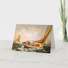 Cartão Ocean Fishing Greeting Card