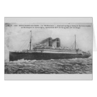 Ocean liner Rotterdam 1910