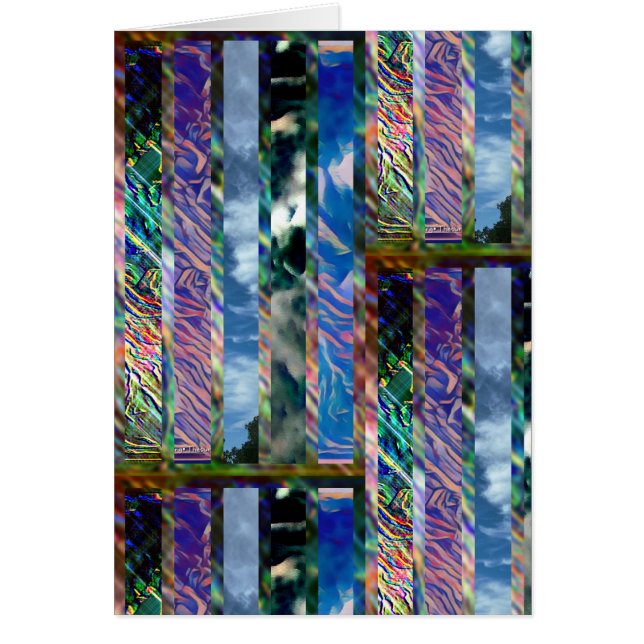 CARTÃO #OCEAN&SKY #THESURFINGMERMAID @ MAGHIE.ORG (Frente)