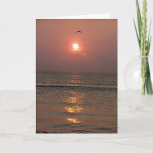 Cartão Ocean Sunrise