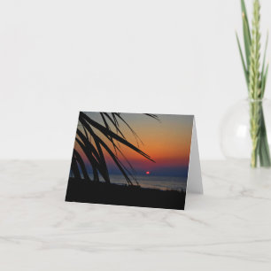 Cartão Ocean Sunrise Notecard