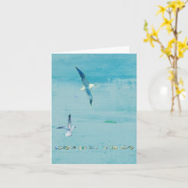 Cartão Ocean themed greeting card