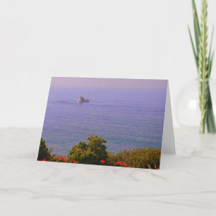 Cartão Ocean View Greeting Card - Blank inside