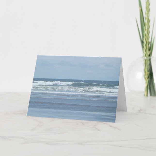 Cartão Ocean Waves Card (Frente)
