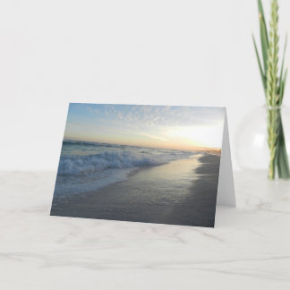 Cartão Ocean Waves Greeting Card