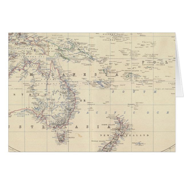 Cartão Oceânia 2 (Frente Horizontal)